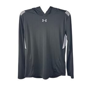 Under Armour Charcoal Performance Shirt   Youth Large